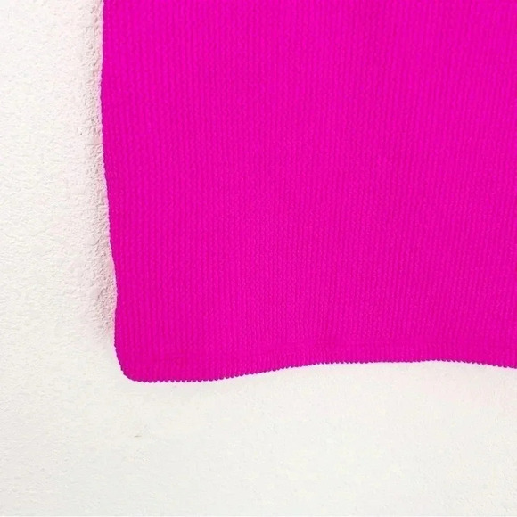 NWT Good American Hawaiian Pink Good Always Fits Swim Skirt, Size 1-2 (2) - Picture 9 of 10